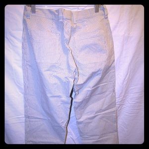 American Apparel Pinstripe Chambray Pants
